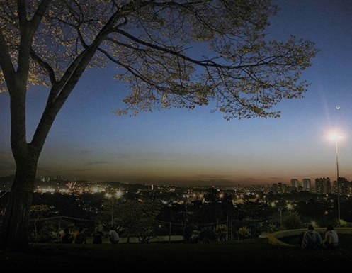 Praça Pôr do Sol, mirante próximo à Vila Madalena